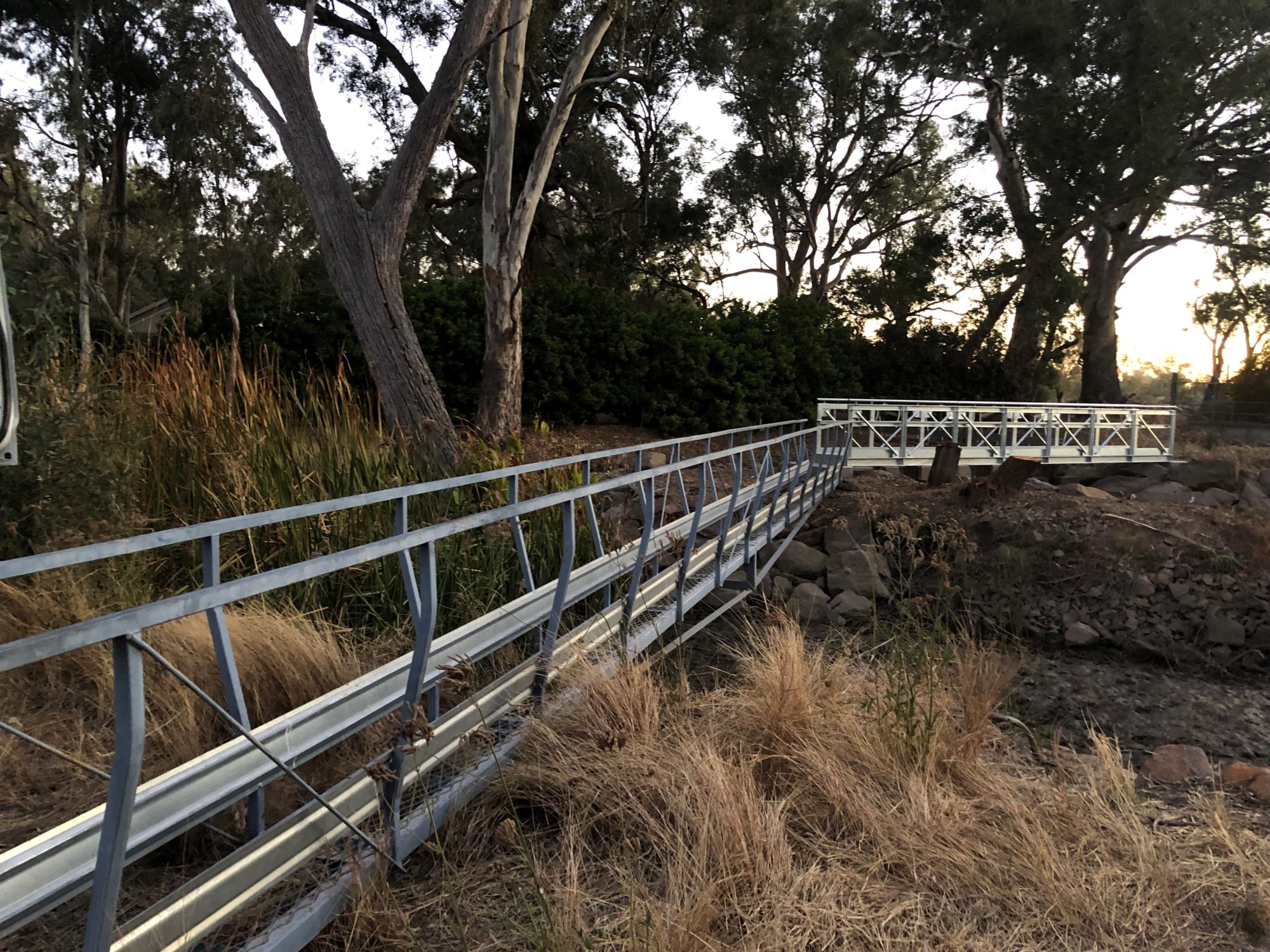 Warren Weir Stop Boards - Fast Track Fabrication & Design